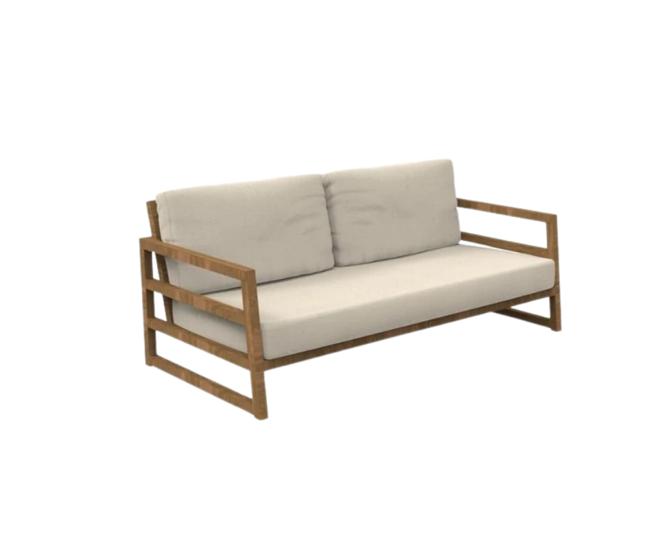 Talenti, Alabama Iroko Two-Seater Sofa