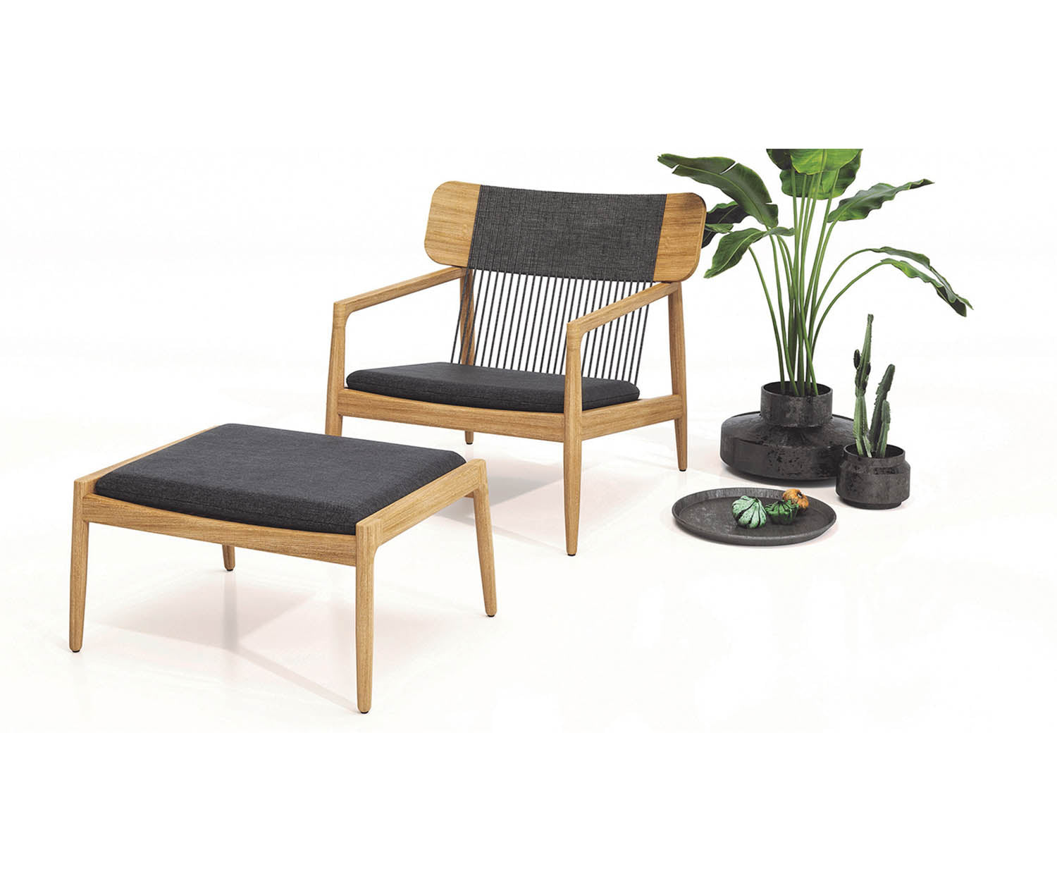 Gloster, Archi Lounge Chair