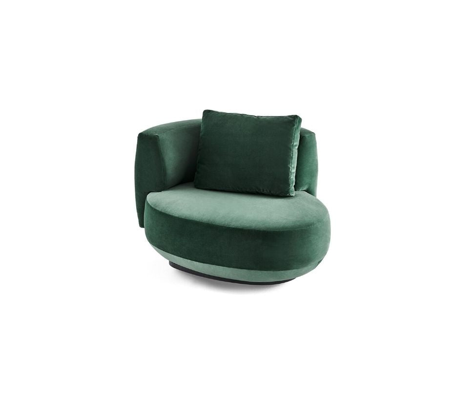 Gallotti&Radice, Audrey Poltrona Swivel Lounge Chair