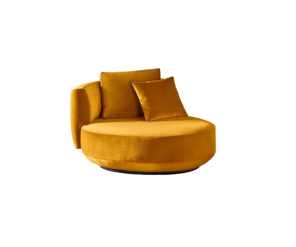 Gallotti&Radice, Audrey Poltrona Swivel Lounge Chair