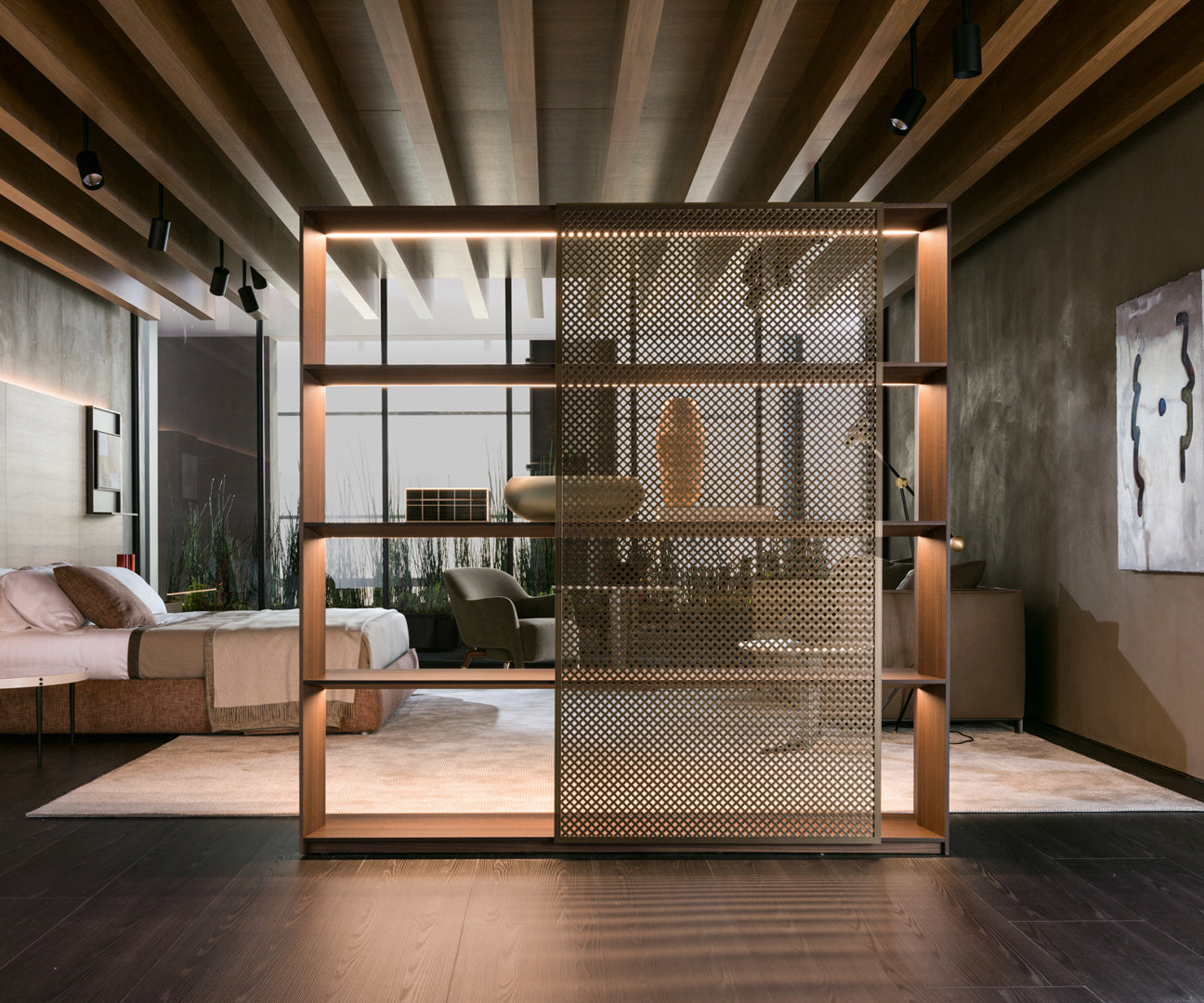 Molteni&C, Ava Shelving and Multimedia System