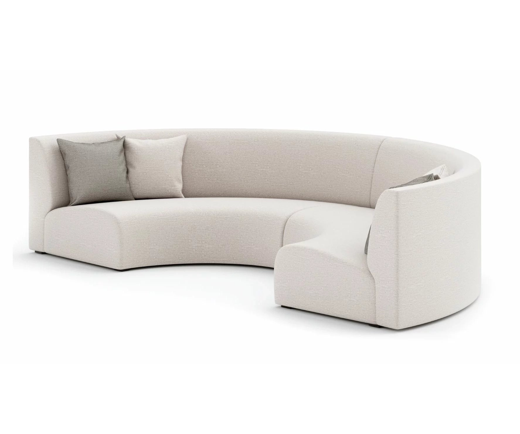 Coco Wolf, Azur Curved Sofa