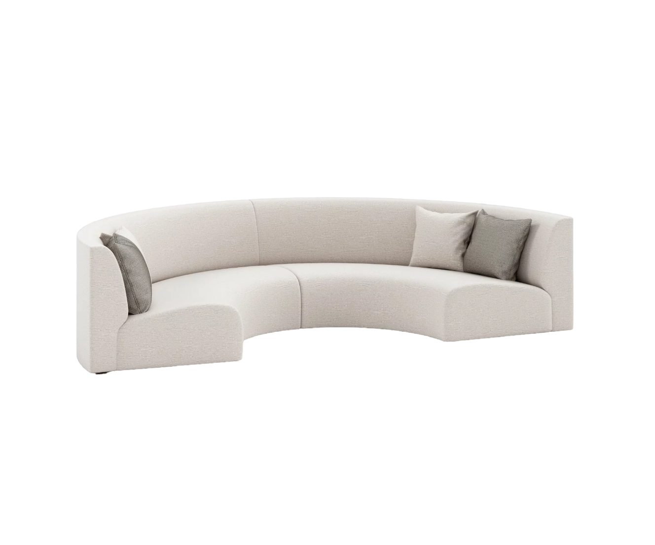 Coco Wolf, Azur Curved Sofa