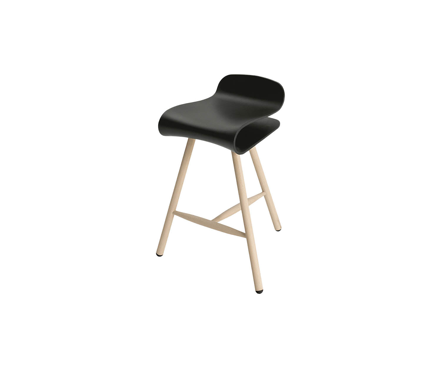 Kristalia, BCN Wood Base Stool