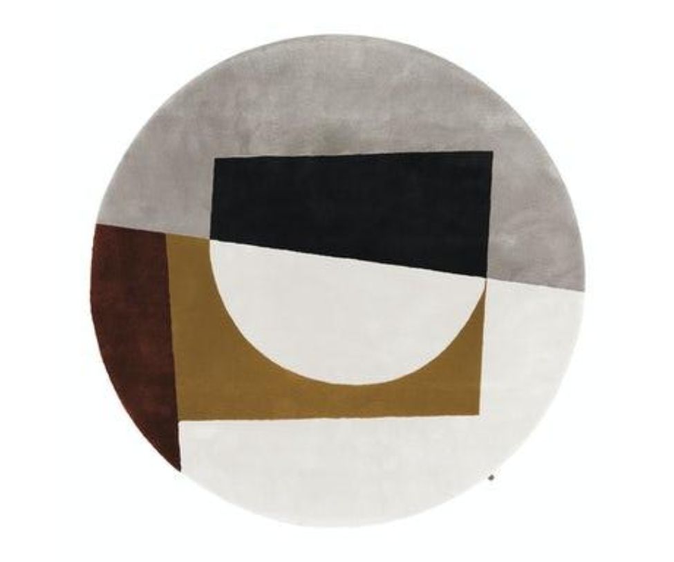 Limited Edition, Bauhaus Wool Silk Rug