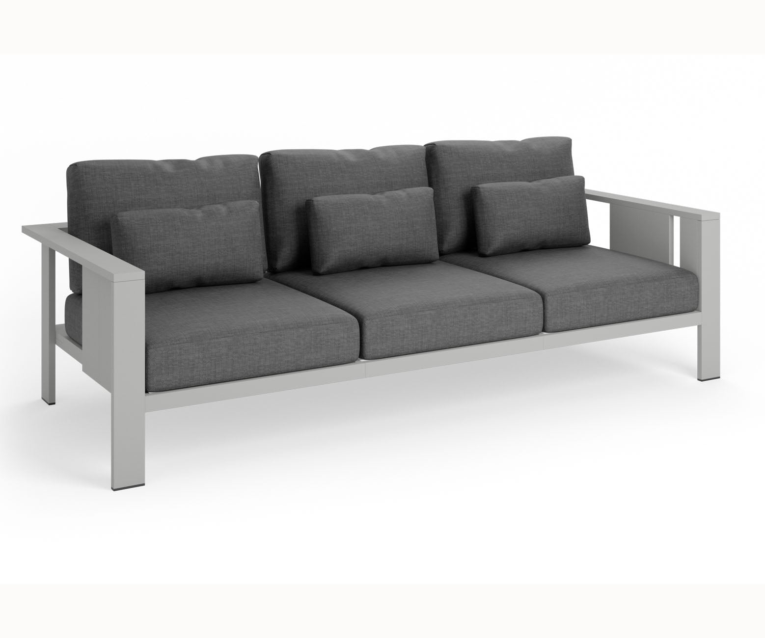 Casa Design Group, Beam Alu 3 Seater Sofa