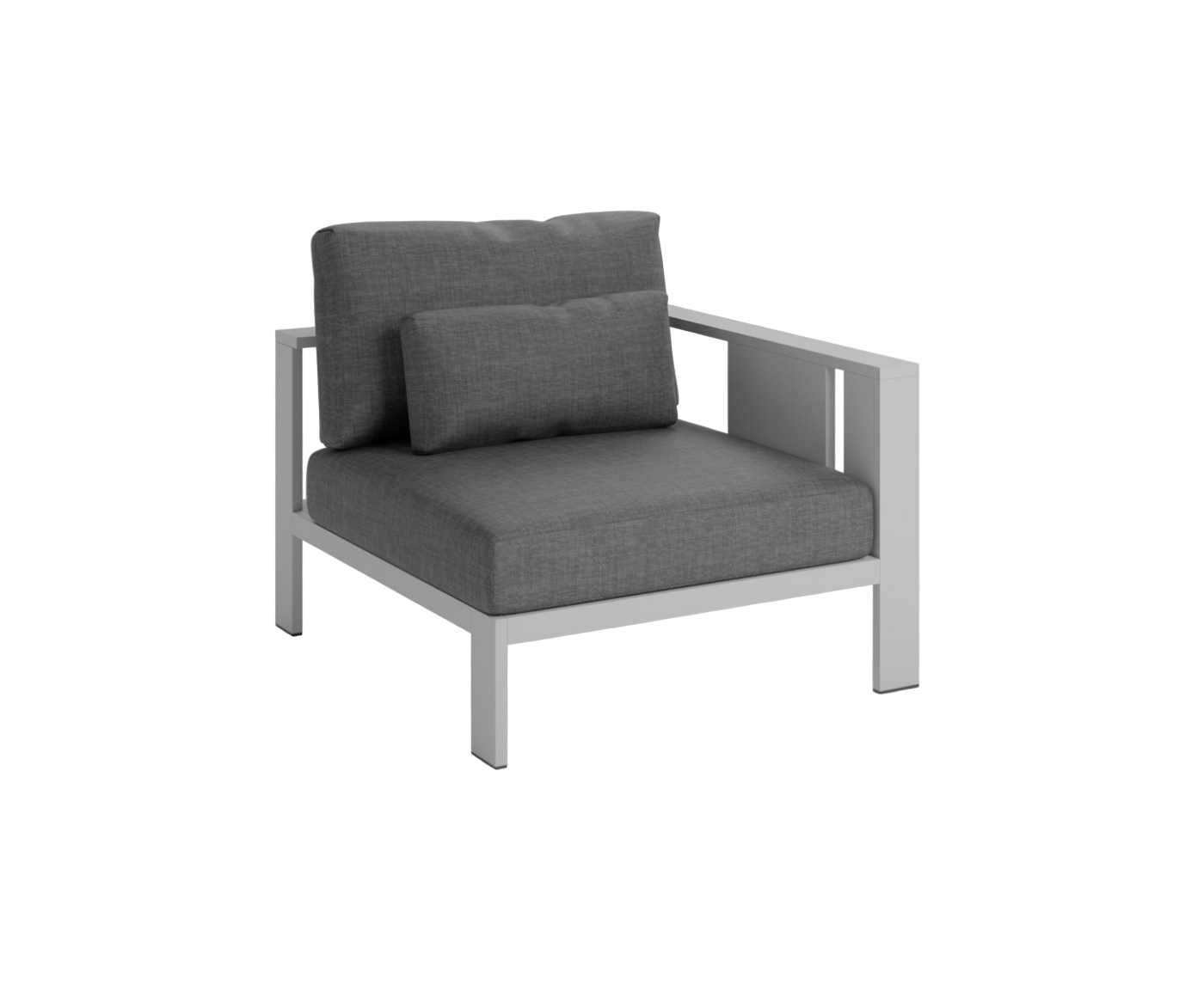 Casa Design Group, Beam Alu Lateral Sofa Module L