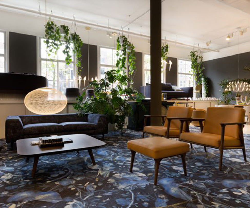 Moooi, Biophillia Blue Black Rug