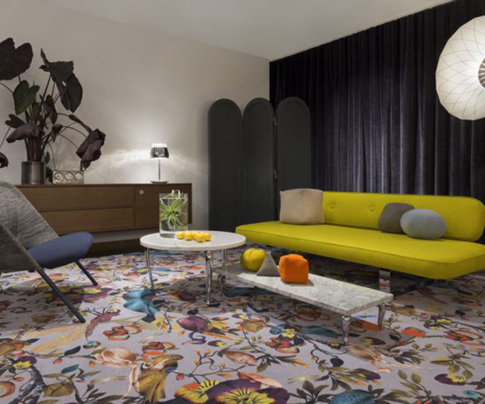 Moooi, Biophillia Slate Rectangular Rug