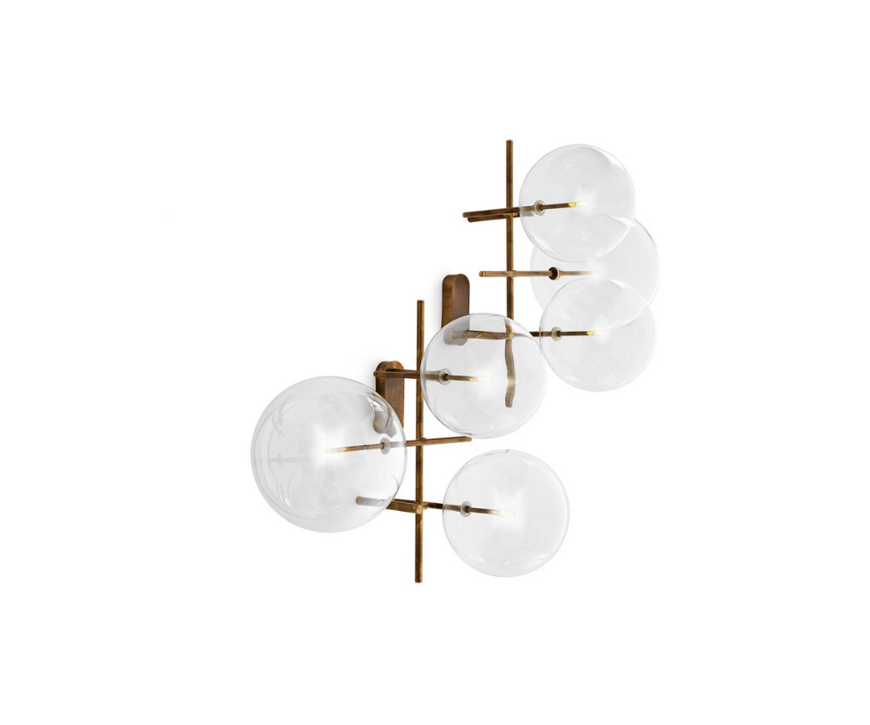 Gallotti&Radice, Bolle Aria Wall Lamp