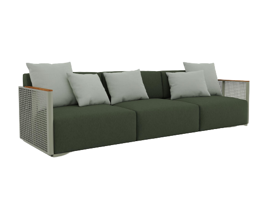 Gandia Blasco, Bosc 3 Seat Sofa