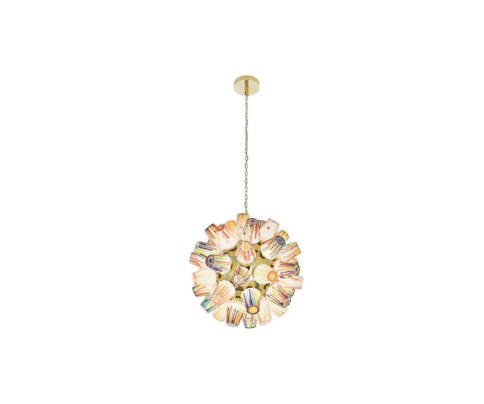 Lasvit, Candy Sculpture Sphere Chandelier