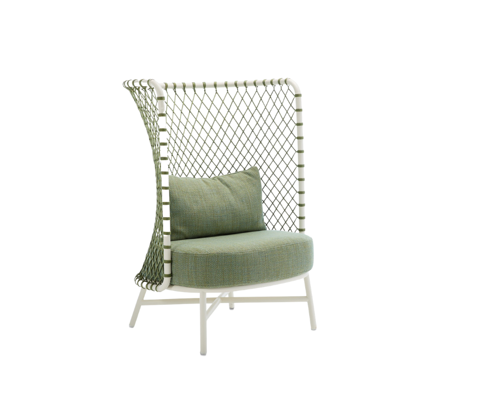 Roberti Rattan, Charme Art. 4384 Highback Lounge Chair