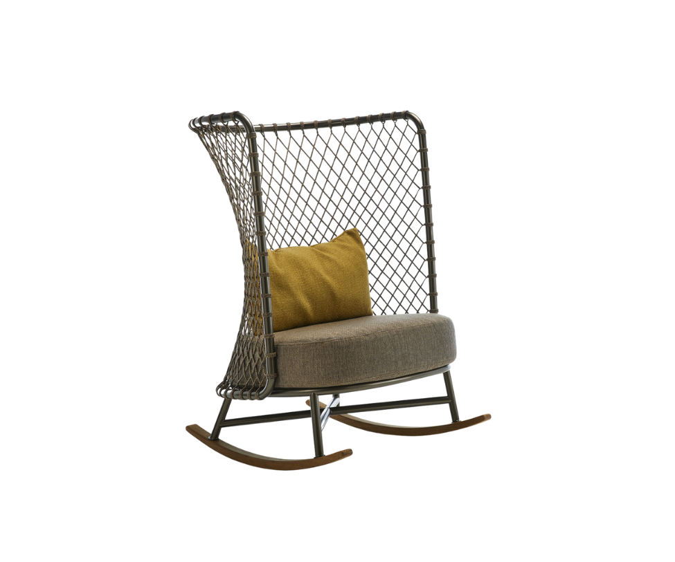 Roberti Rattan, Charme Art. 4385B Rocking Armchair