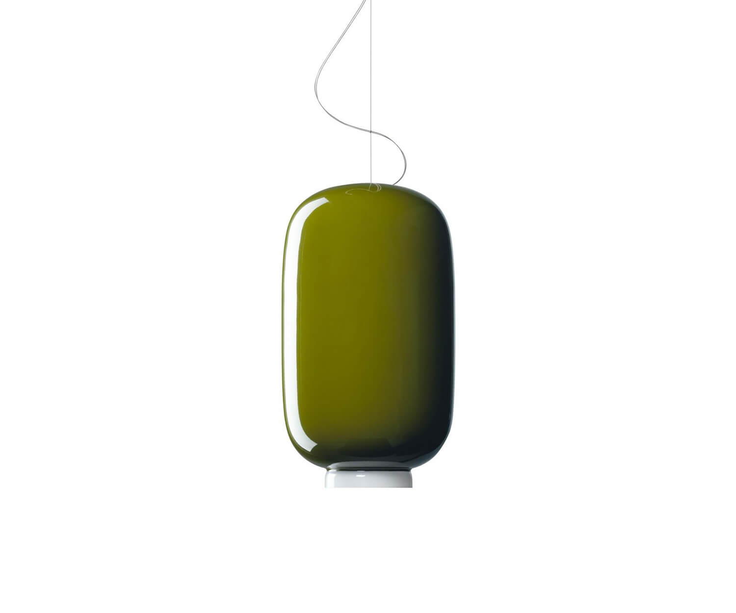 Foscarini, Chouchin Mini Green Suspension