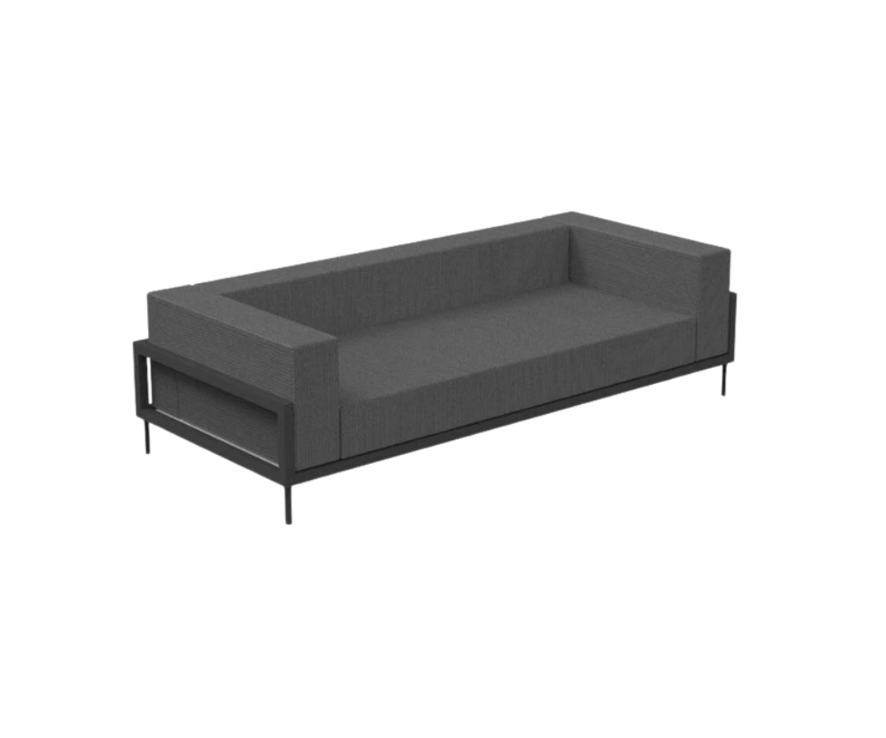 Talenti, Cleo Alu Three-Seater Sofa