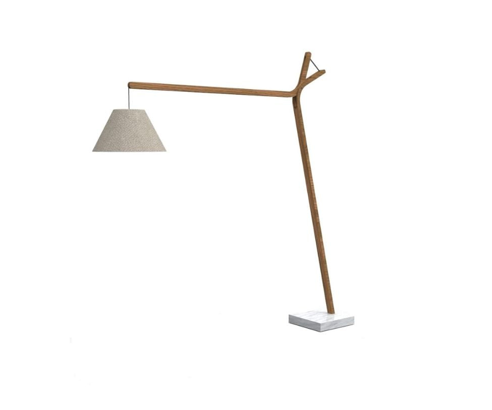 Talenti, Cleo Teak Floor Lamp