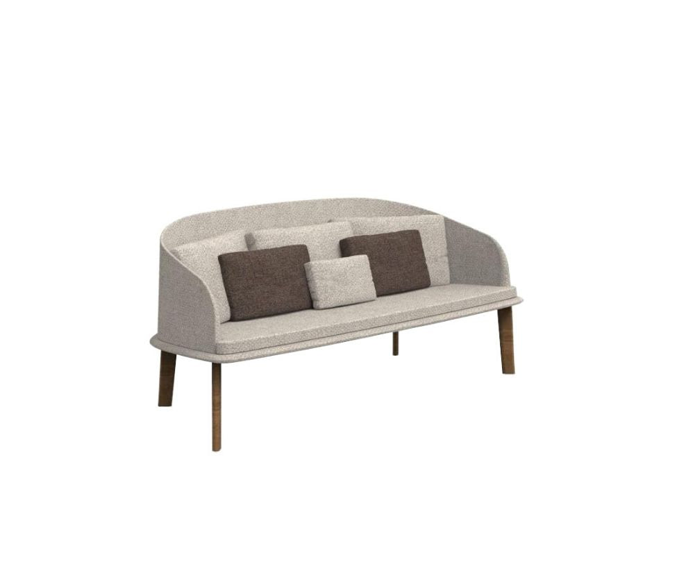 Talenti, Cleo Teak Love Seat Sofa