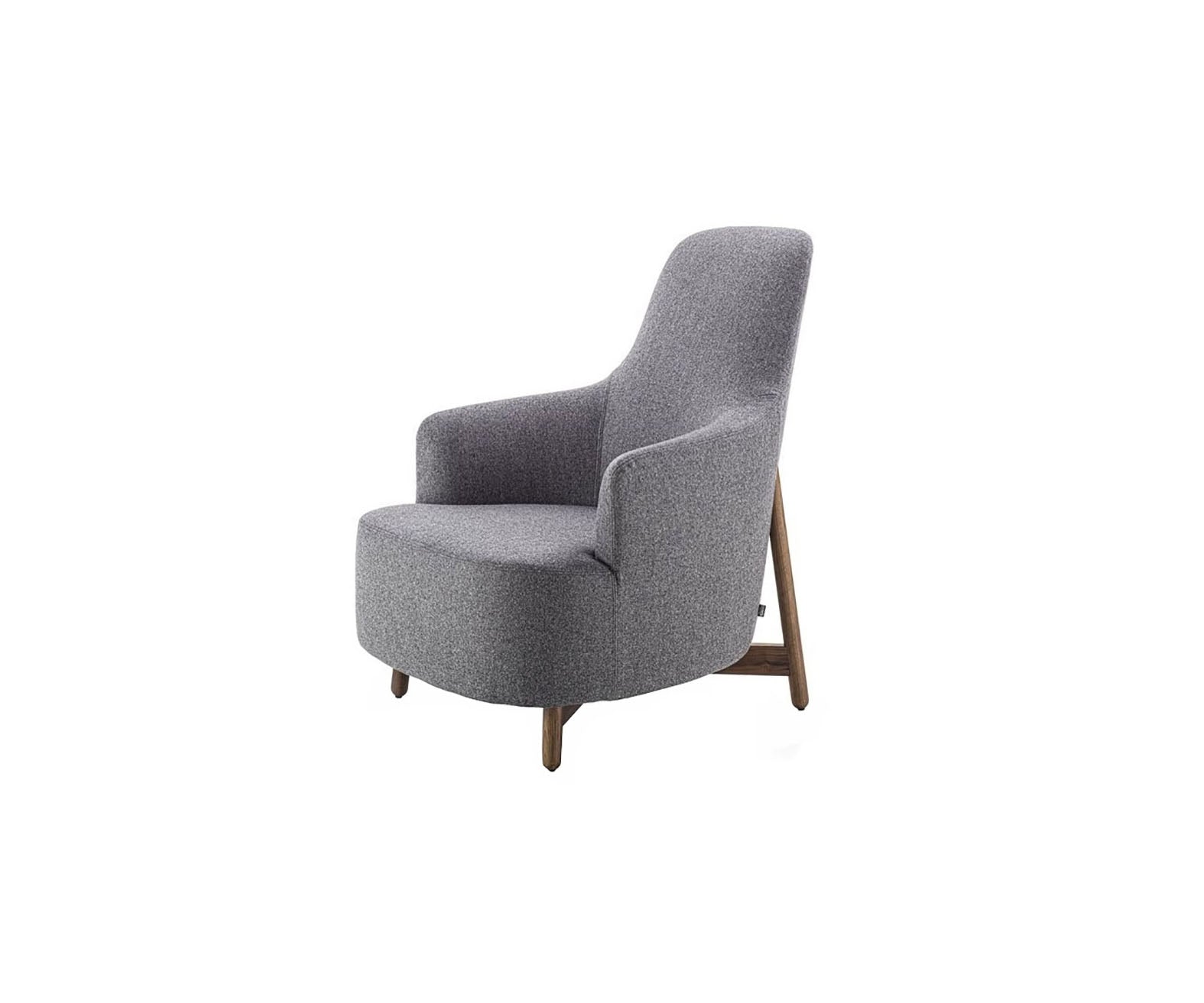 Porada, Copine Bergere Wood Lounge Chair