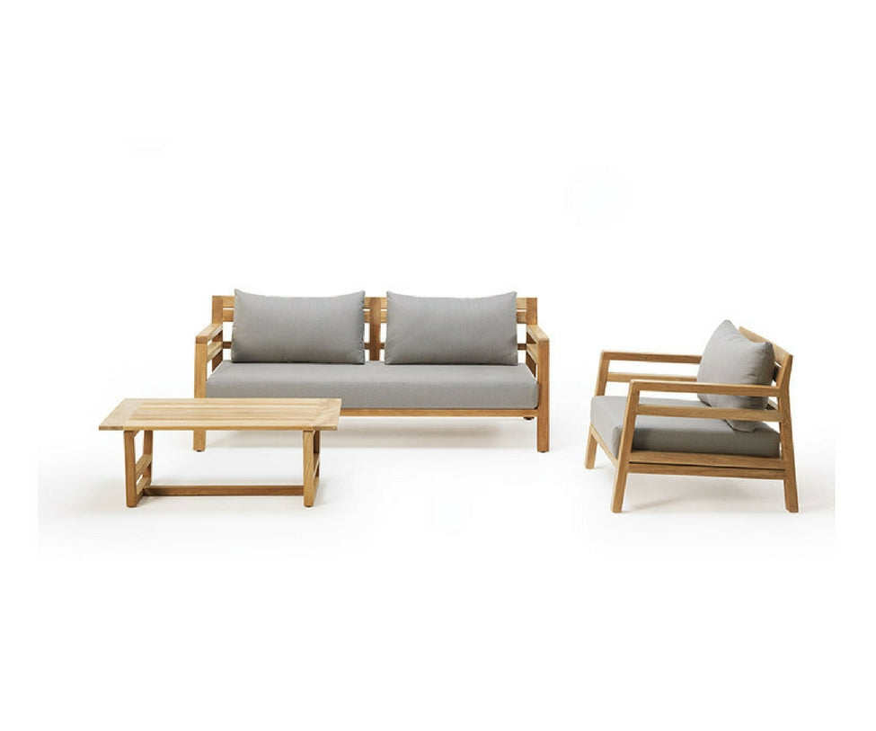 Ethimo, Costes 3-Seater Teak Sofa