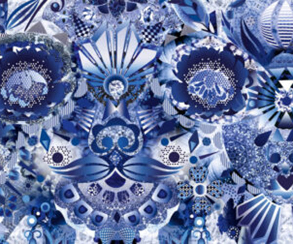 Moooi, Delft Blue Broadloom Rug