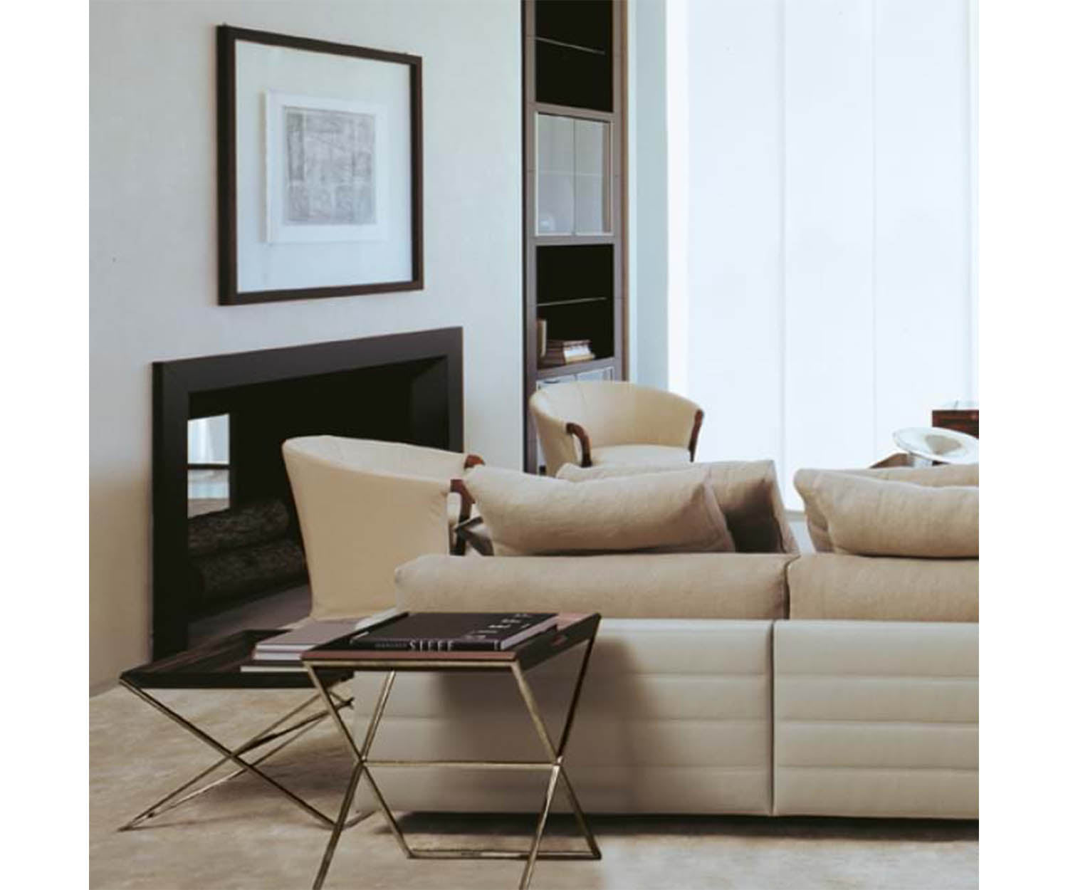 Giorgetti, Dual Side Table