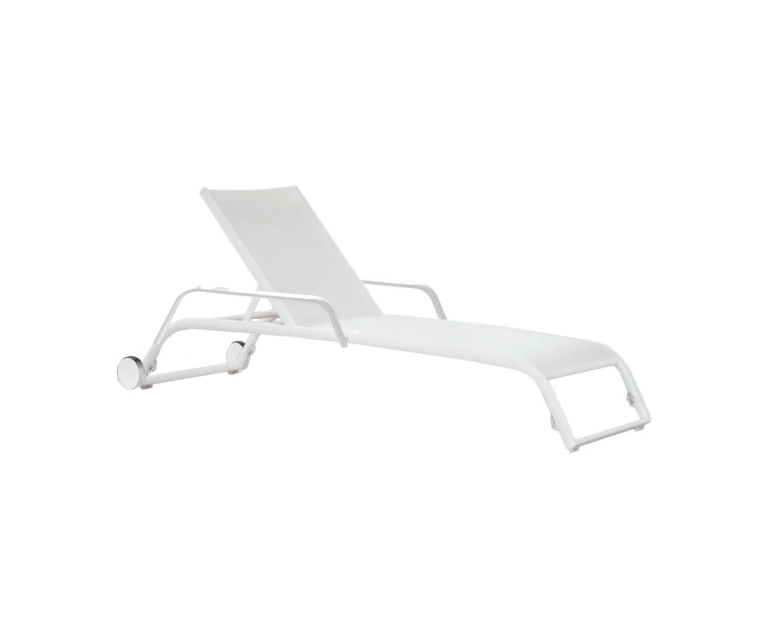 Triconfort, Duo Deckchair, Wheels And Arms