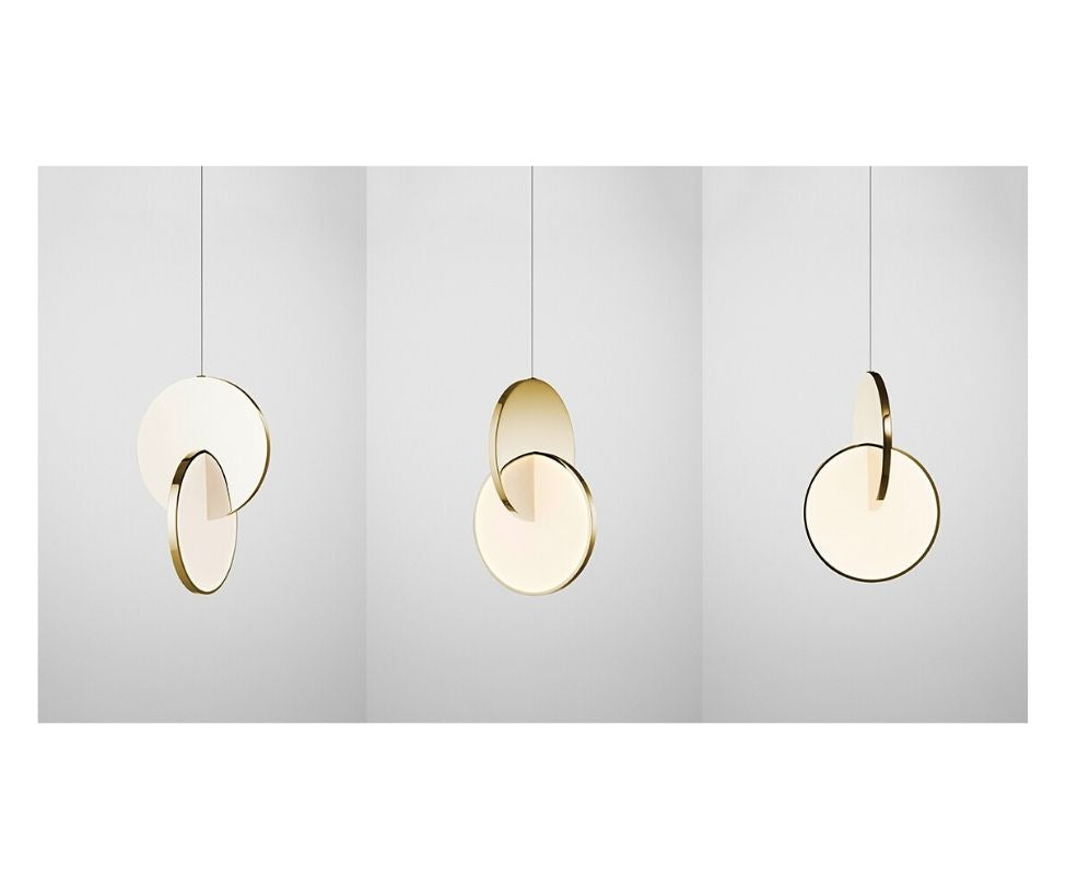 Lee Broom, Eclipse Pendant Gold