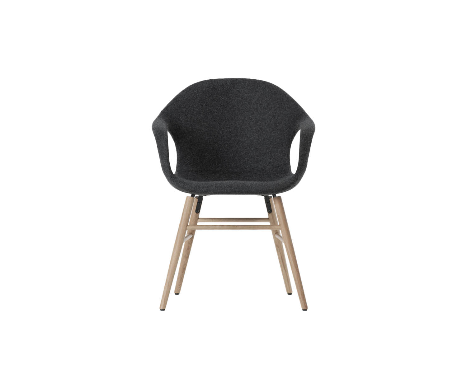 Kristalia, Elephant Wood Base Dining Armchair