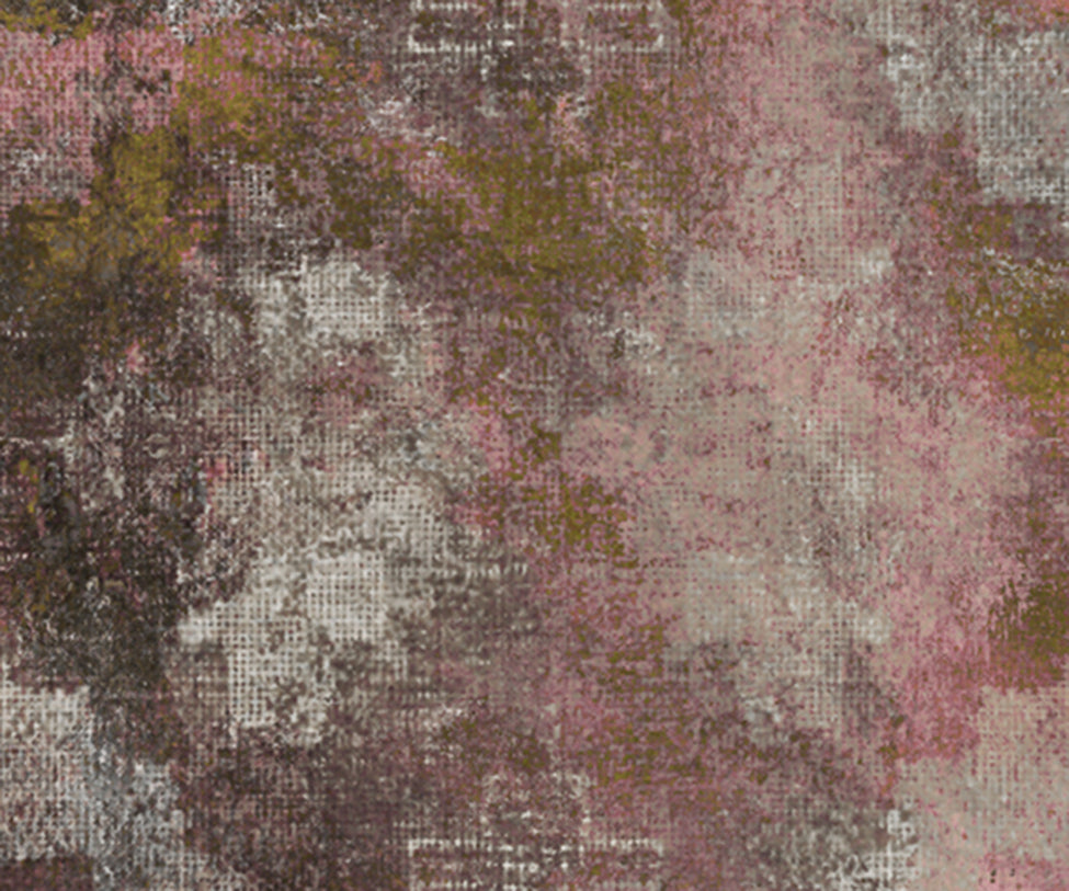 Moooi, Erosion Rosegold Rectangle Rug