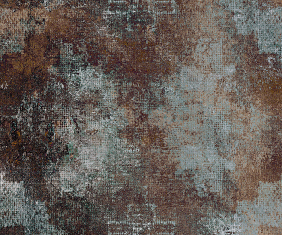 Moooi, Erosion Rust Rectangle Rug