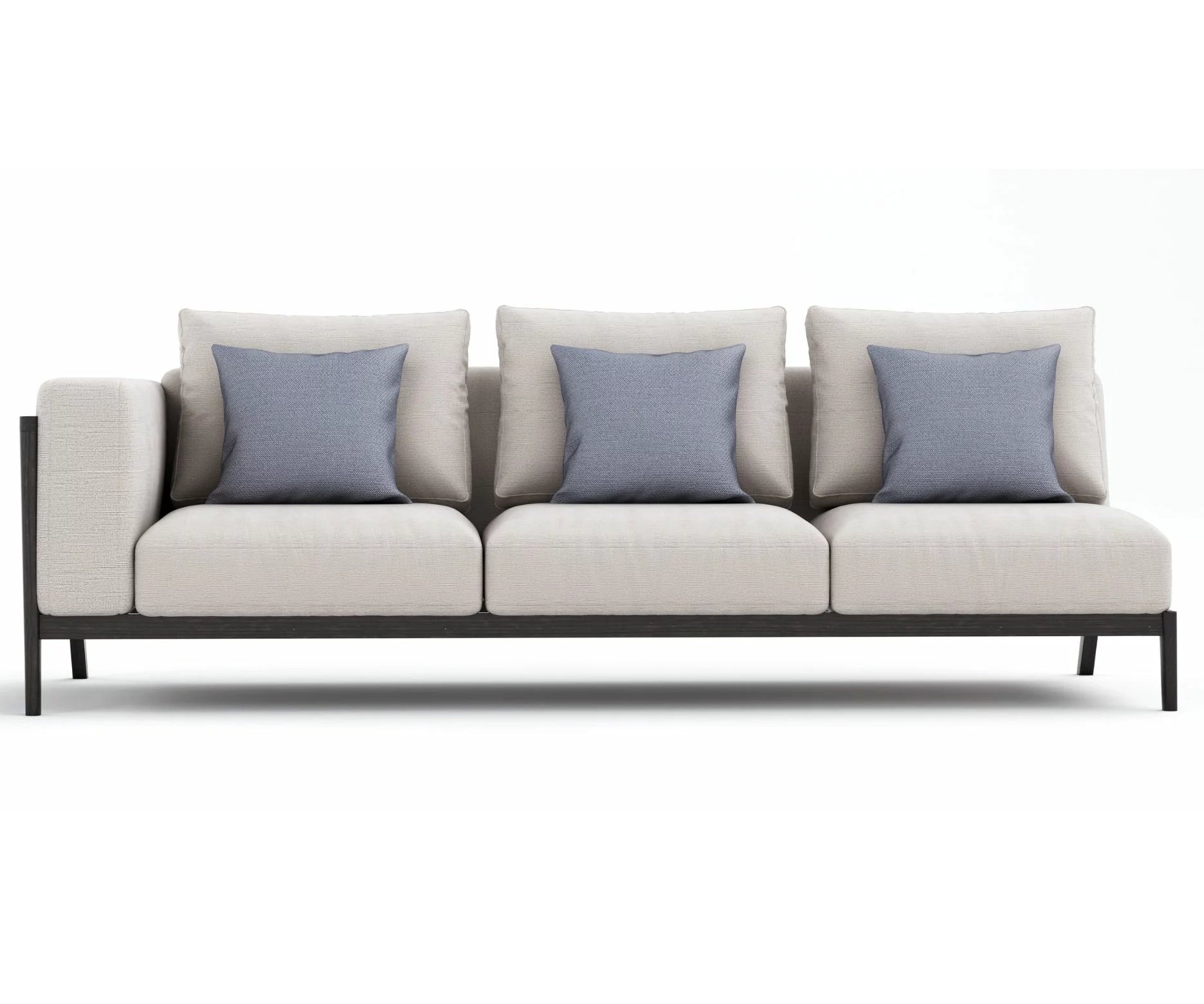 Coco Wolf, Porto Left Section 3 Seater Sofa