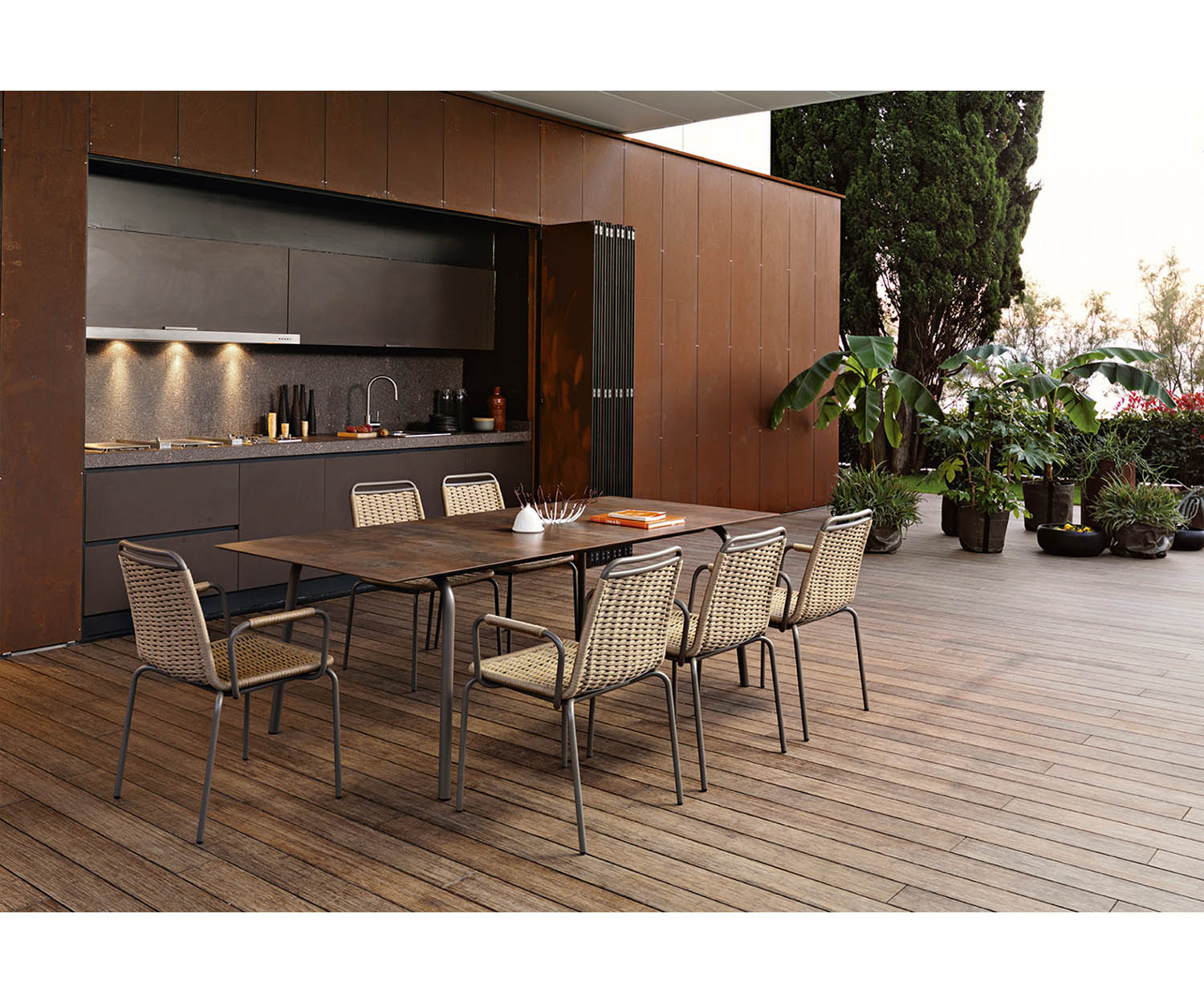 Roberti Rattan, Portofino ART. 9775 Dining Table