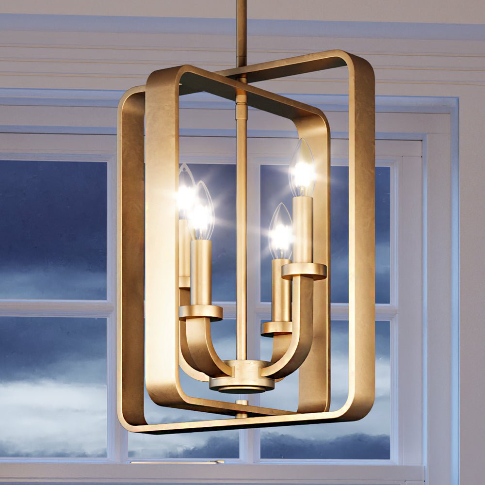 Urban Ambiance, UEX2014 New Traditional Chandelier 18''H x 13''W, Native Brass Finish, Montpelier Collection