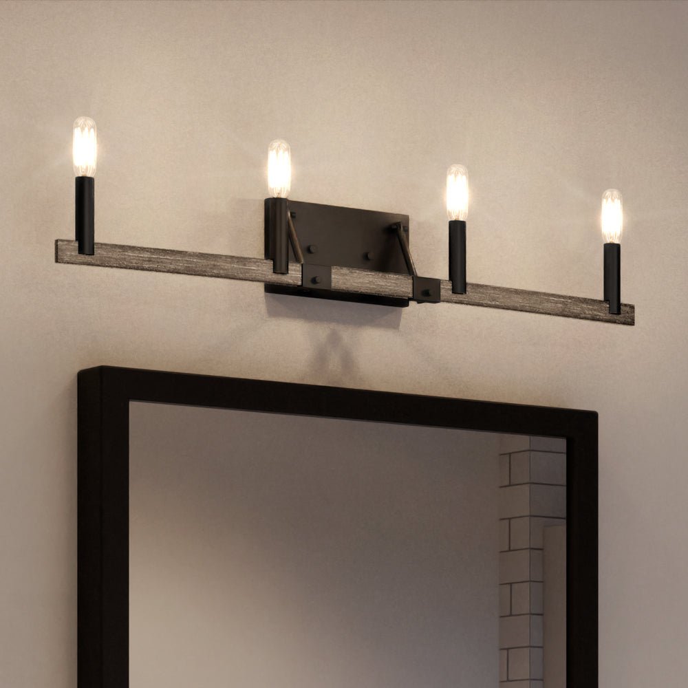 Urban Ambiance, UEX2120 New Traditional Bath Light 5''H x 32''W, Oil Rubbed Bronze Finish, Artesia Collection